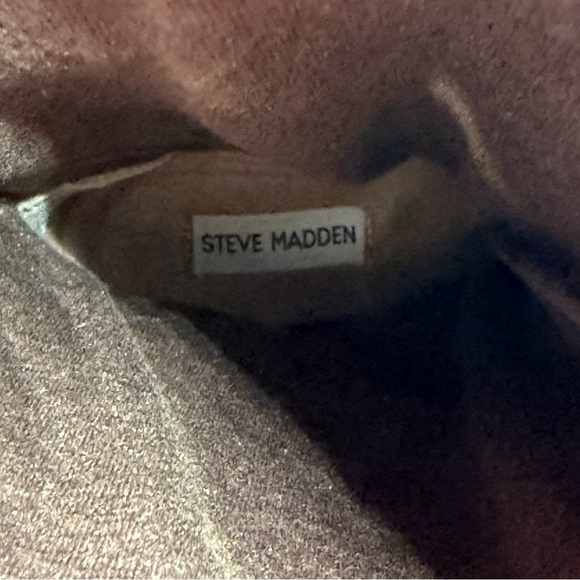 STEVE MADDEN Tall Leather Boots EU 37 - Picture 10 of 11
